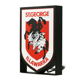 St. George Illawarra Dragons NRL Light Box - The 3D Print Smiths